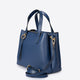 MAREN leather top handle bag - Blue