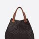 ARIA suede tote bag - Black
