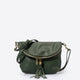 AGATHA leather crossbody bag - Verde