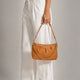 CLIO leather crossbody bag - Cuoio