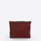 HAILEY suede crossbody bag - Bordo