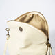AGATHA leather crossbody bag - Latte