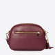 EBE leather crossbody bag - Wine
