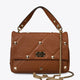 KYLIE leather top handle bag - Cuoio