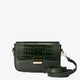 JUNO leather crossbody bag - Green