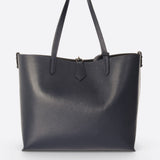 NIOBE Sac cabas en cuir - Bleu foncé