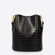 CAPRICE leather shoulder bag - Black