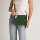 HAILEY suede crossbody bag - Green
