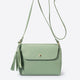 ASTER leather crossbody bag - Menta