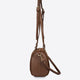 NOOR leather bowling bag - Brown