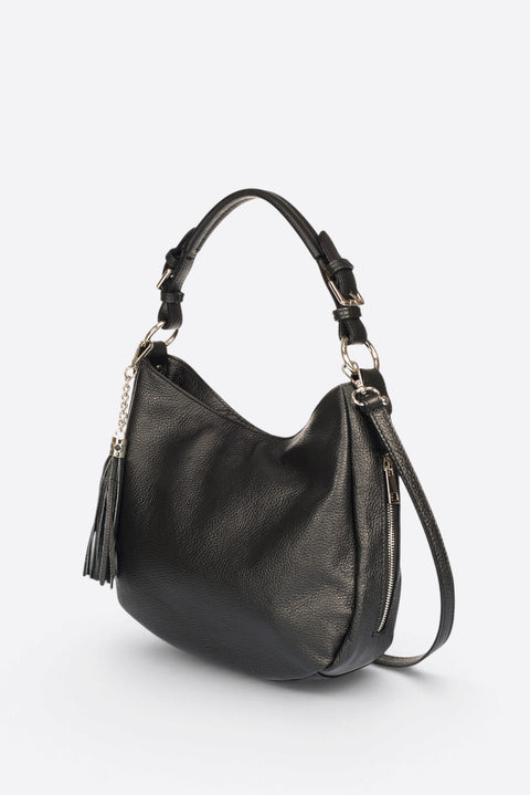 UMA leather top handle bag - Black