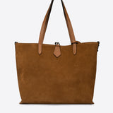 ODETTE Sac cabas en cuir - Cognac