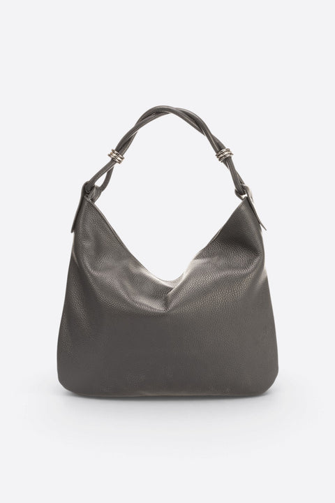 NORA leather shoulder bag - Black