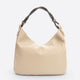 NORA leather shoulder bag - Taupe