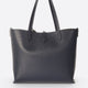 NIOBE leather tote bag - Dark Blue