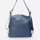 CORDELIA leather backpack - Blue