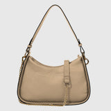 ECHO Leather Top Handle Bag - Cappuccino