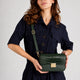 JUNO leather crossbody bag - Green