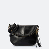 AGATHA Sac bandoulière en cuir - Noir