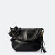 AGATHA leather crossbody bag - Nero