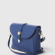 FREYA leather crossbody bag - Blue