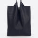 ARINA leather tote bag - Dark Blue