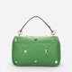 KYLIE leather top handle bag - Green