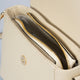 FREYA leather crossbody bag - Beige