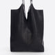 ARINA leather tote bag - Black