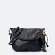AGATHA leather crossbody bag - Blue