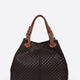 ARIA suede tote bag - Black