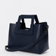 ANTHEA leather top handle bag - Blue