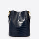 CAPRICE leather shoulder bag - Blue
