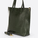 BRENDA leather shoulder bag - Green