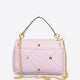 KYLIE leather top handle bag - Rosa