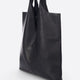 ARINA leather tote bag - Black