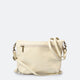 AGATHA leather crossbody bag - Latte