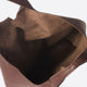 ARINA leather tote bag - Brown