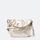 AGATHA leather crossbody bag - Platino
