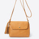 ASTER leather crossbody bag - Cuoio