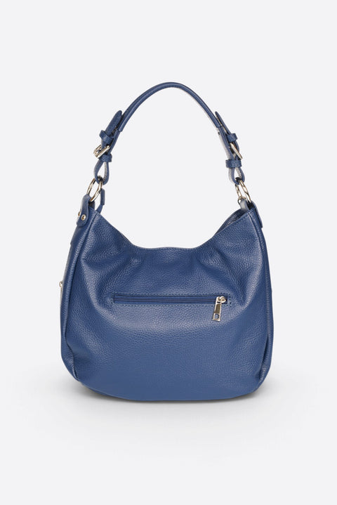 UMA leather top handle bag - Blue