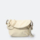 AGATHA leather crossbody bag - Latte