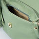 ASTER leather crossbody bag - Menta