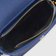 FREYA leather crossbody bag - Blue