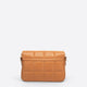 EMILIA leather crossbody bag - Cognac