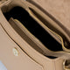 EDNA leather shoulder bag - Fango