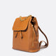 CORA leather backpack - Cognac