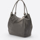 VINNIE leather shoulder bag - Black