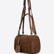 NOOR leather bowling bag - Brown