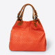 ARIA suede tote bag - Red